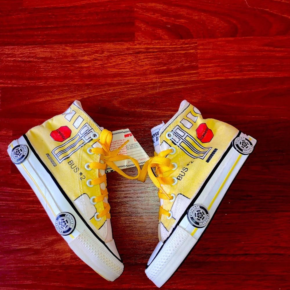 School Bus Vintage Converse 1988